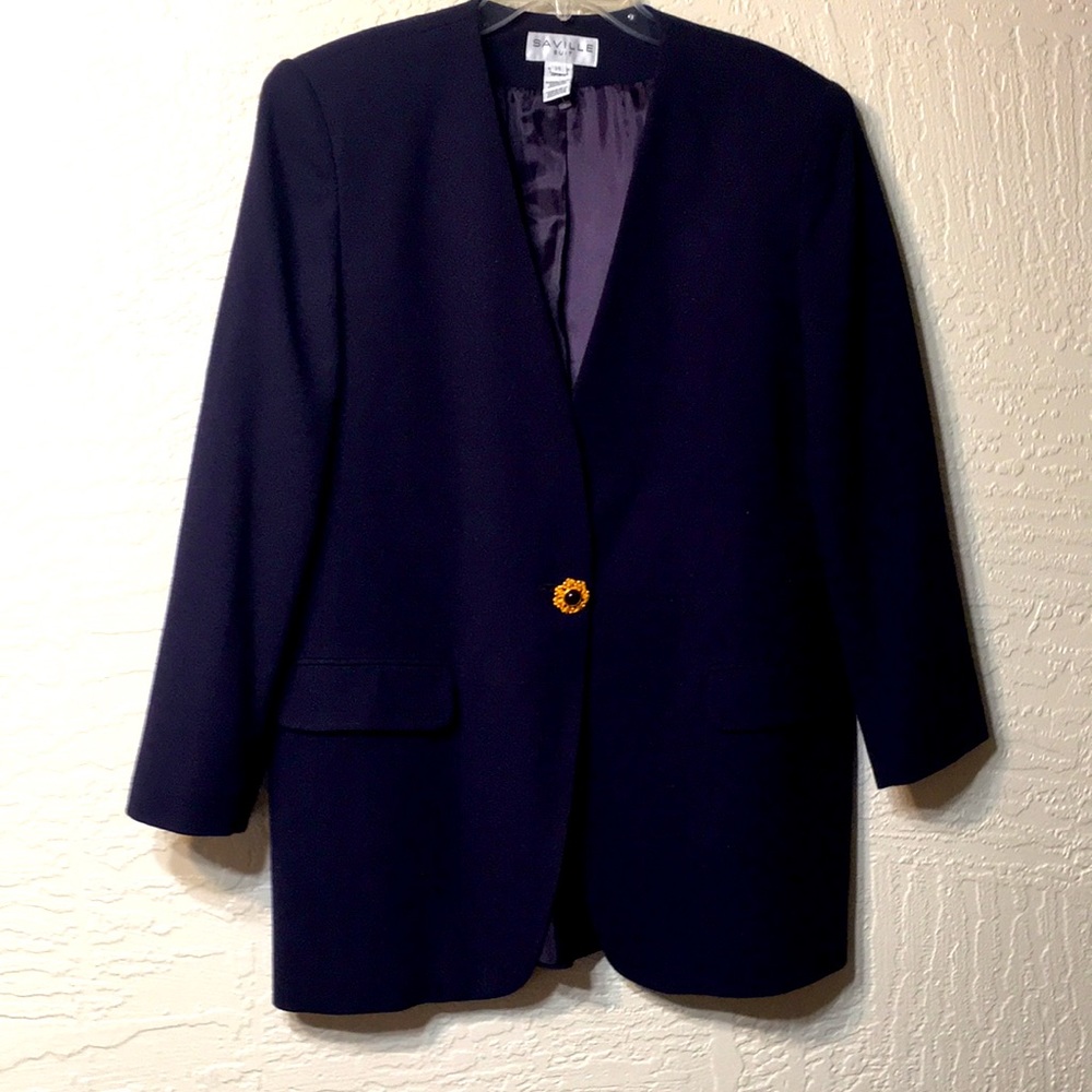 Purple blazer SAVILLE vintage